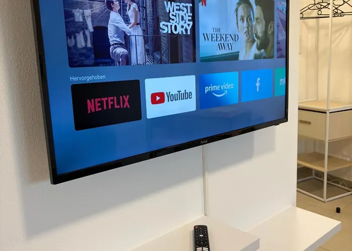 Modernes Mit Smart-tv & Wlan Nahe Messe 公寓 *